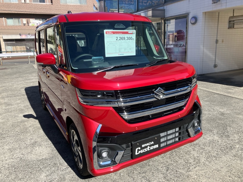 日野市　多摩市　スズキ　スペーシア　新車