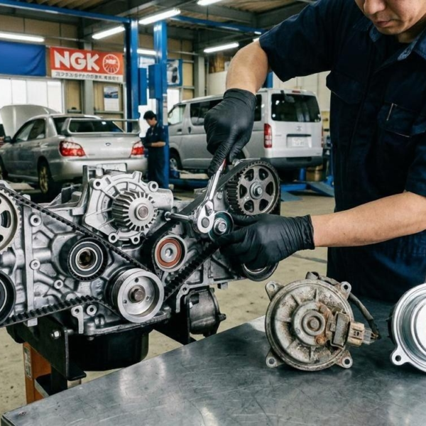 タイミングベルト　日野市　多摩市　八王子市　インプレッサ