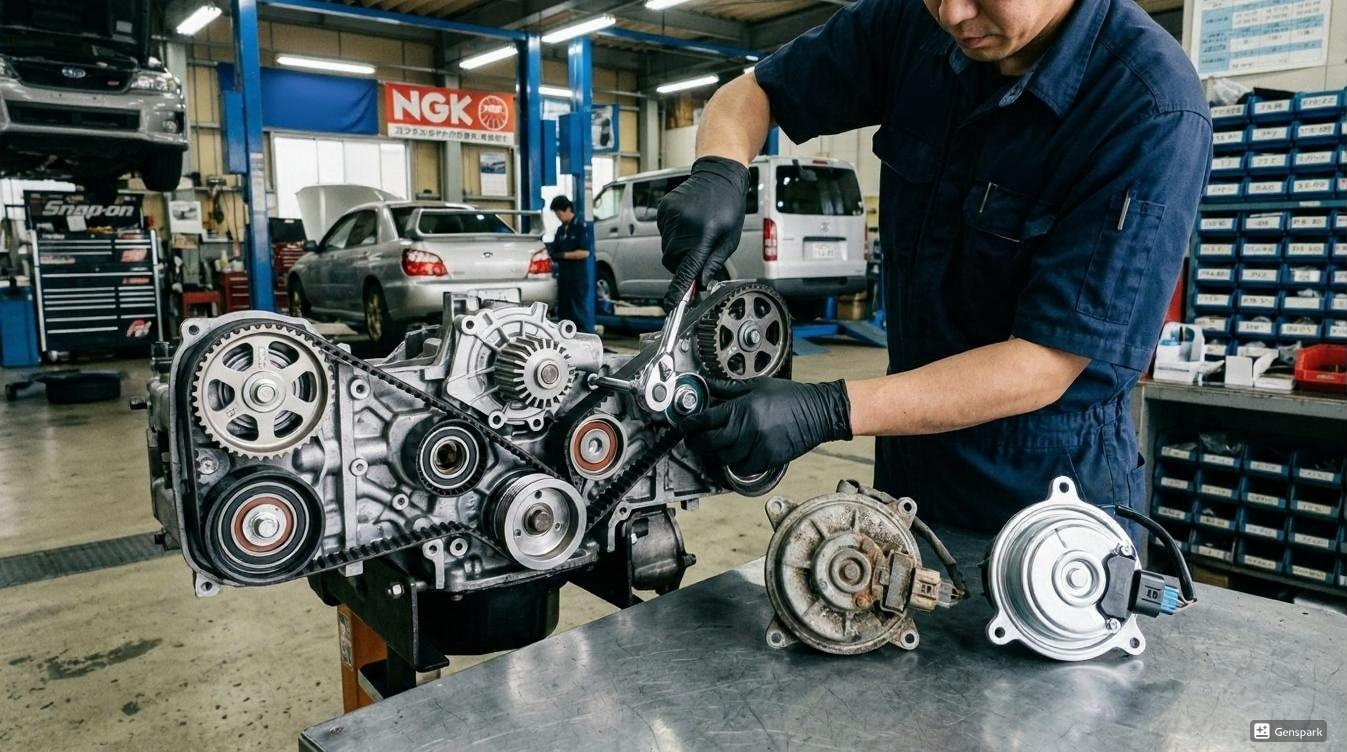 タイミングベルト　日野市　多摩市　八王子市　インプレッサ